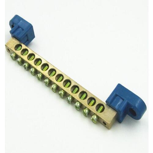 12 bit wiring terminal blocks copper Zero row terminals connector x10