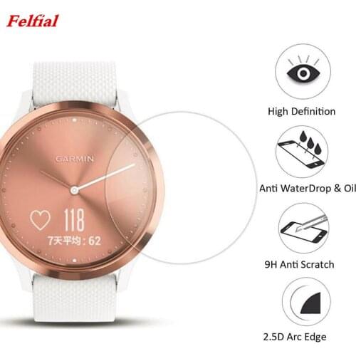 9H Various Tempered Glass for Garmin Vivoactive 3 VIVOMOVE HR 620 630 225 220 230 735 745 235 935 35 5 5S Screen Protector Film