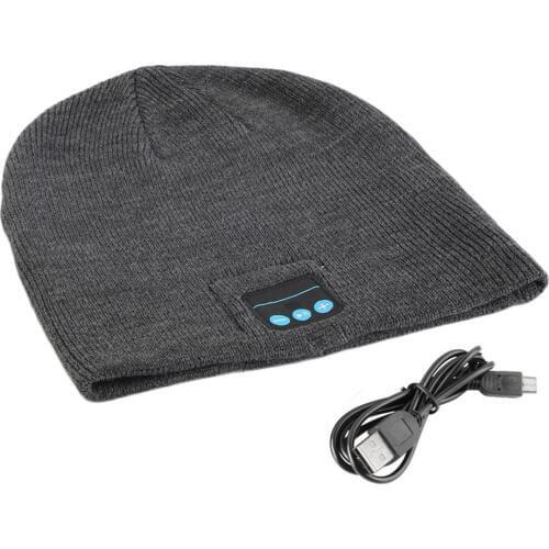 Wireless Bluetooth Hat Winter Warm Beanies With V3.0+ EDR Bluetooth Music Hat Skullies Unisex Cool Knitted Cap