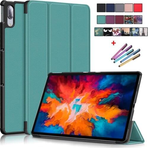 For Lenovo Tab P11 Pro Case 11.5" TB-J706F Tri-Fold Magnetic PU Leather Stand Smart Cover For Lenovo Tab P11 TB-J606F Case 11"
