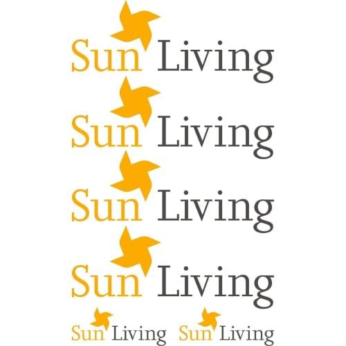 For SunLiving Old aufkleber sticker wohnmobil camper wohnwagen 6 Sticker Pieces Car Styling