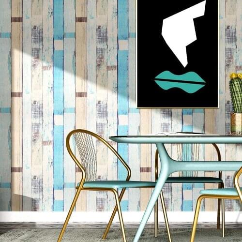 Home Peel and Stick Wallpaper Self Adhesive Wood Paper Wood Panels 1Wood Vintage Wood Planks Wallpaper for Bedroom Cabinet