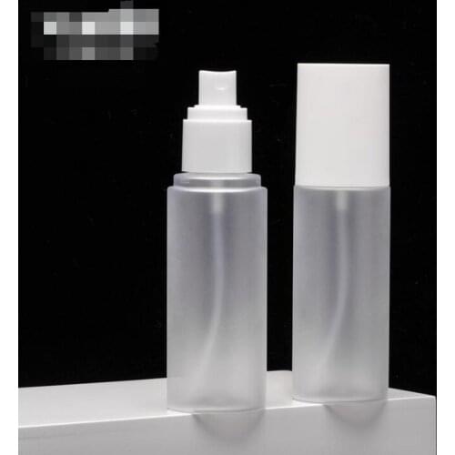 Spray 100 ml Travel Transparent glass Atomizer Small MIni Empty Spray Refillable Bottle Random Color