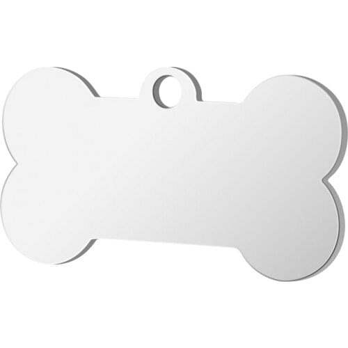 New Cat Dog ID Tag Custom Free Engraving Personalized Dog Collar Pet Charm Name Pendant Bone Necklace Collar Puppy Accessory