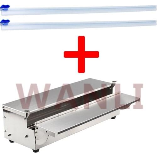 JY-001 Household Food Preservation Fresh Fruit and Vegetable Film Packaging Machine Film Packaging Sealing Machine Cling Film Cu