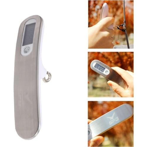 Archery Portable Electric Digital Bow Scale Compound Recurve bow Scale Can Measuring Peak Instrument Test Tool