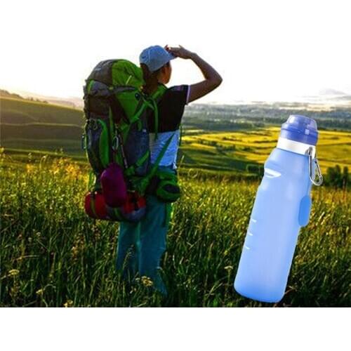 Silicone Folding Cup Outdoor Camping Hiking Tool Travel Tool Kit Sports Mug Portable Travel Equipment Accessories