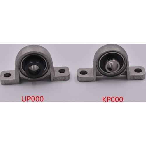 UP000 bearing 10mm KP000 kirksite bearing insert bearing shaft support spherical roller zinc alloy bearing pillow block housing