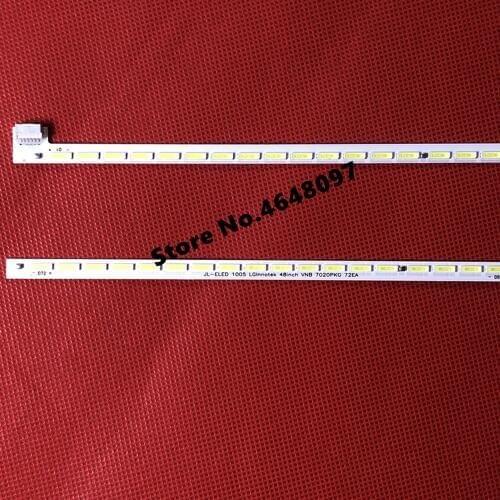 606mm LED Backlight strip 72 Lamp For LGlnnotek 48"TV VNB 7020PKG 72EA REV0.2 VESTEL VES480UNVS-M01 VES480UNVS-3D-M01