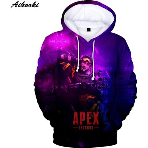 Personality 3D Apex Legends Hoodies Sweatshirts Men Women Hoody Game Apex Legends Clothing Polluvers Design Autumn Winter coats