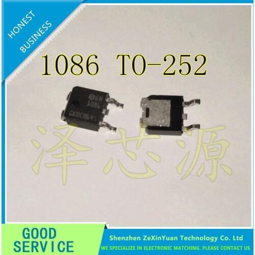 10PCS/LOT LD1086DT33 LD1086DT3.3 1086 TO-252