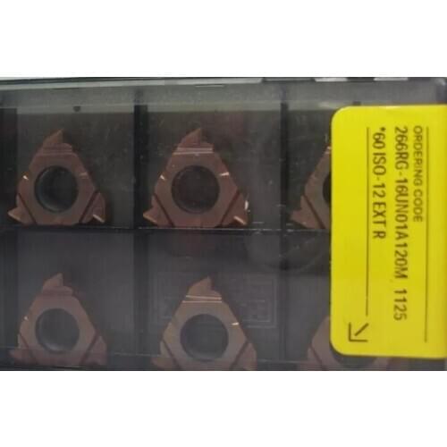 10PCS CARBIDE INSERT 266RG-16UN01A120M 1125