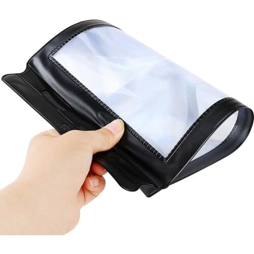 3X A4 Reading Magnifier Multifunctional Elderly Home Full Page Fresnel Lens Low Vision Flexible PVC Ultra-thin Portable