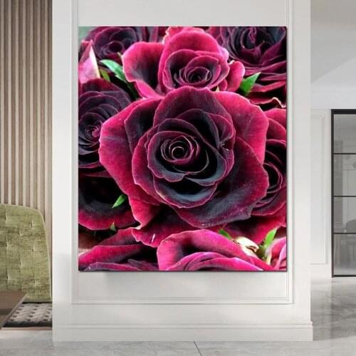 Full Square/Round Drill 5D DIY Diamond"safflower" Embroidery Cross Stitch Mosaic Home Decor