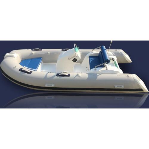 Free Sea Shipping RIB390C Goethe Factory Direct Sale Rigid Inflatable Boat Fiberglass Boat with Canopy