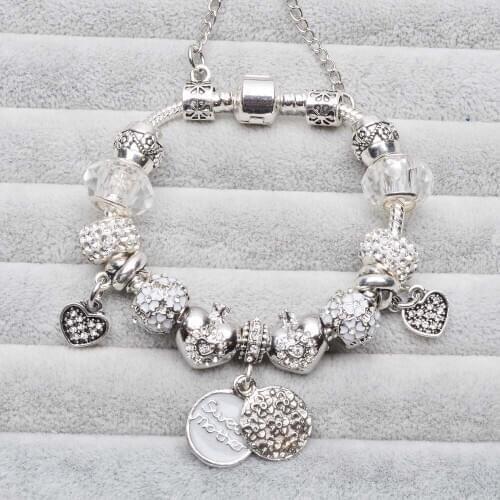 BRACE CODE White Bracelets