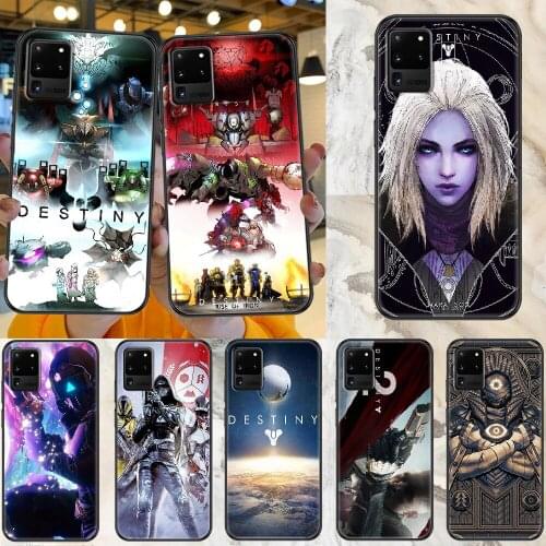 Destiny 2 game Phone case For Samsung Galaxy Note 4 8 9 10 20 S8 S9 S10 S10E S20 Plus UITRA Ultra black pretty cover luxury