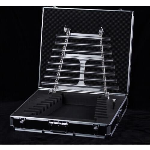 Crystal harp singing with beautiful and perfect sound CDEFGAB note with free aluminum alloy box