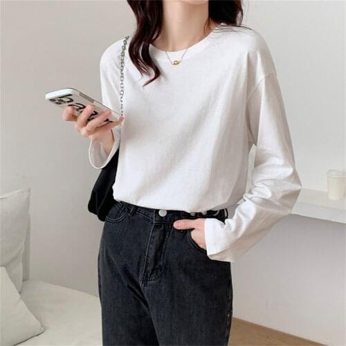 Женские хлопковые футболки HziriP China At AliExpress