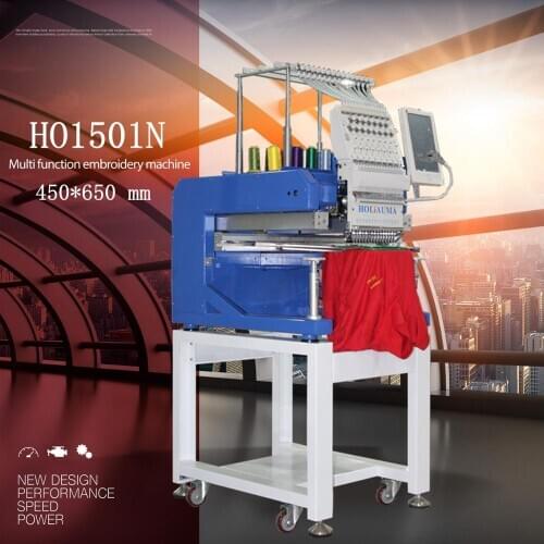 China 10 years service ! HOLiAUMA embroidery machine single head 15 colors high speed quality ike barudan SFW computerized use