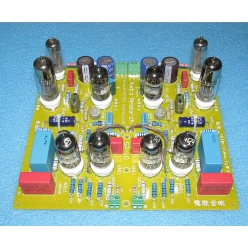 Audio Research SP-10 6N11 bile preamp classic circuit board, dual mono left and right symmetrical design