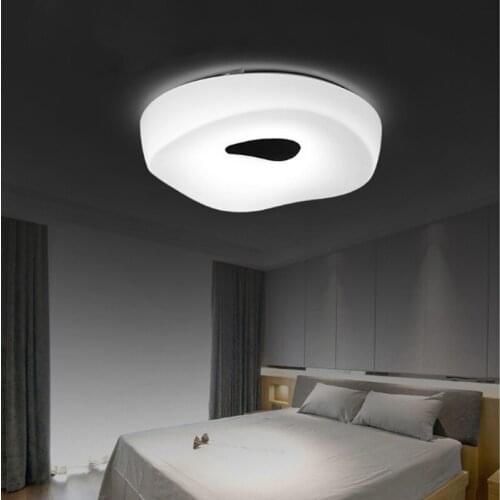 Circular White Ceiling Light Modern Sweety Simple Lamps For Home Livingroom Bedroom Restaurant Aisle Corridor With LED