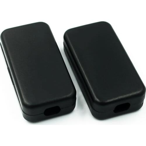 Small black plastic junction box USB power module small cover, 40*20*11