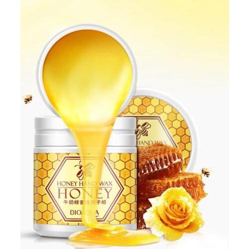 Honey And Milk Nourishing Hand Wax Cream Moisturizing And Whitening Removing Dead Skin Hydrating Foot Care Paraffin