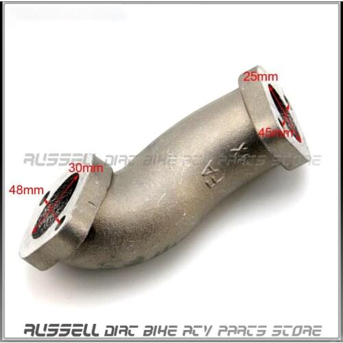 Motorcycle FA 6X Carb Intake Carburetor Interface Adapter Manifold