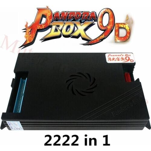 New Arrival PD Retro Box 9D PCB Board 2222 in 1 family version motherboard Arcade PCB Game Board For video game arcade console