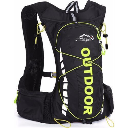 Outdoor Professional Bags Bicycle Packsack Bike Backpack Running Backpack Fishing Vest Bag Hydration Bags 10L