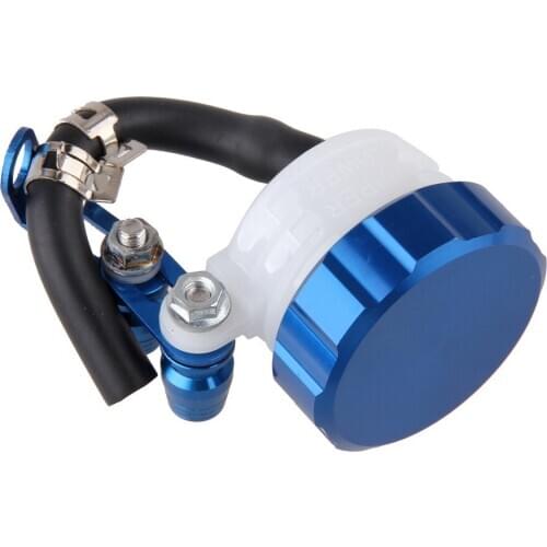 Blue 2014 Hot Sale Motorcycle Universal Brake Clutch Cylinder Fluid Reservoir Oil Cup CNC Cap For Aprilia Ducati Honda Kawasaki