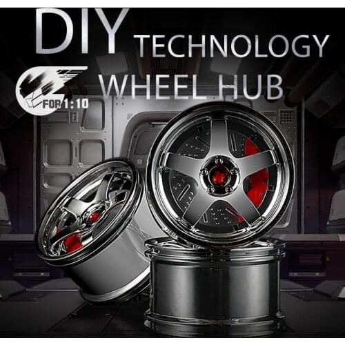 Wheel Hub for 1:10 50mm Moc High-tech Sets RC Sprots Car Educational Model Building Bricks Blocks Boy Toys enthusiast DIY Gifts
