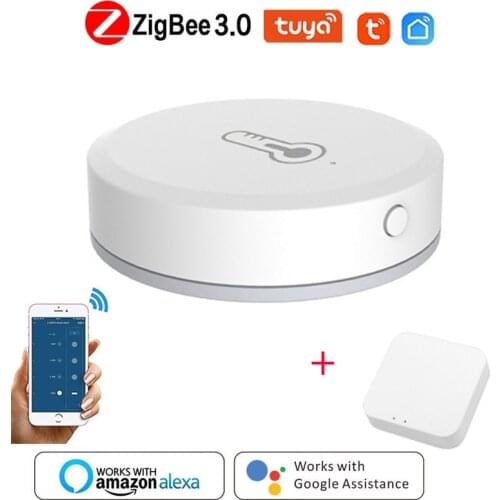 Tuya/SmartLife App ZigBee Smart Temperature And Humidity Sensor Work With Tuya Zigbee Hub With Alexa Google Home Smart Home
