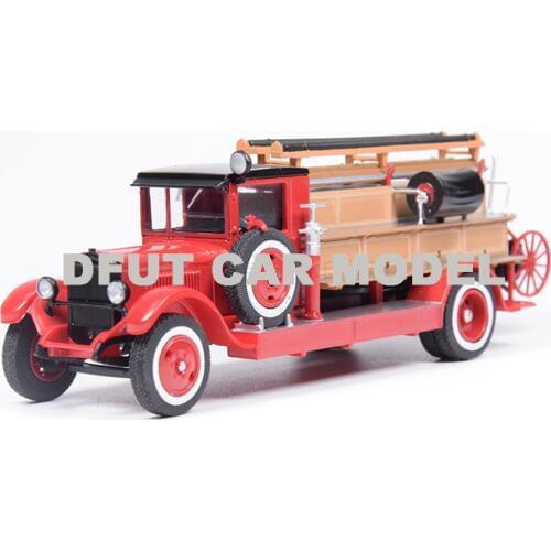 1:43 Russian PMZ Fire engine Car Alloy Car Model Toys For Kids Christmas Gifts Collection Original Box Free Shipping for child