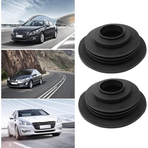 2Pcs Headlamp Dust Cover Low High Beam Headlight Back Refit HID LED Headlight Dust Cover Rubber Headlamp Bulb Cap for Car Light