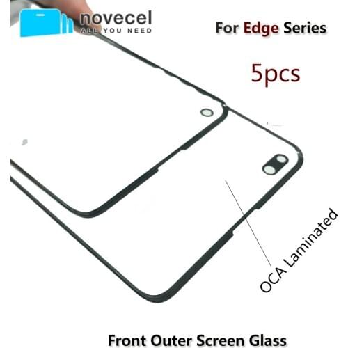 5pcs/lot 2 in 1 A+ Front Glass Lens with OCA Assembly For Samsung Galaxy S7edge S8 S9 + Note 8 9 Cracked Touch Glass Replacement