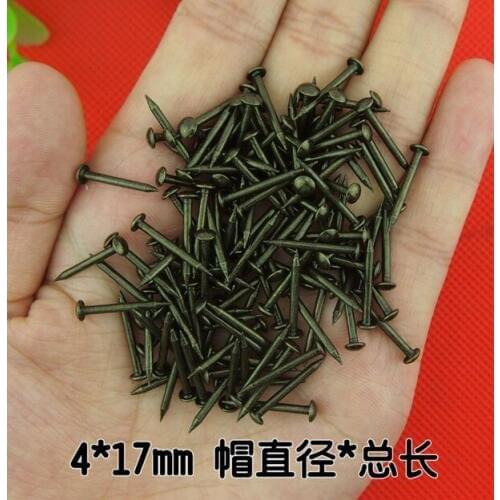 Antique Tacks Iron Decorative Upholstery Tacks bronze Bronze decorative sofa bubble nail 4mm*17mm