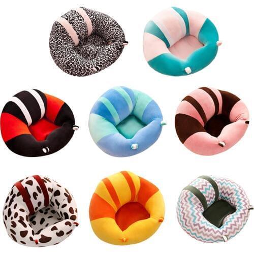 Baby Lovely Soft Sitting Learning Chair Infant Support Seat Travel Cushion Nursing Sofa Protectors Plush Toys for Boys Girls