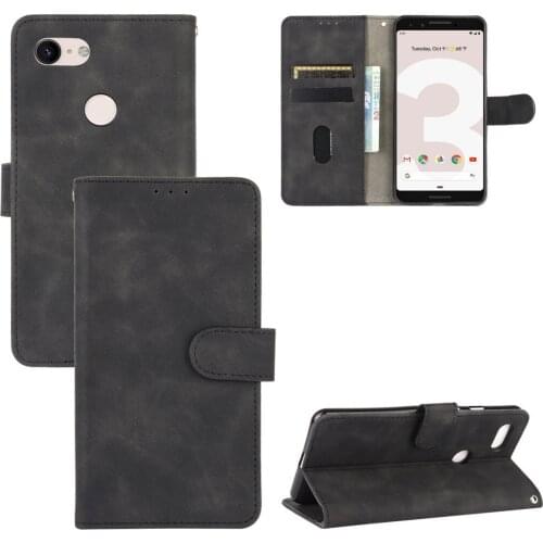 For Google Pixel 3 Luxury Skin texture PU Leather Wallet Card Slots Case For Google Pixel 3 XL 3XL Pixel3 Pixel3XL Phone Bags