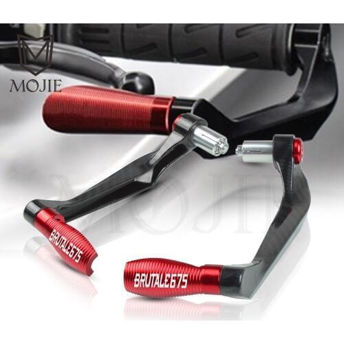 For MV Agusta Brutale 675 Brutale675 2012-2016 2015 Motorcycle 7/8" 22mm Handlebar Brake Clutch Levers Protector Guard Proguard
