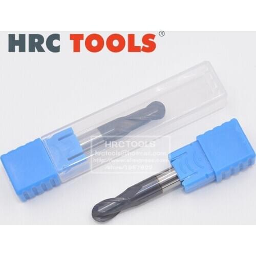 C9-R3x12Hx6Dx50L Radius 3mm Tungsten Carbide End Mill CNC Engraving Cutter Drill HRC45