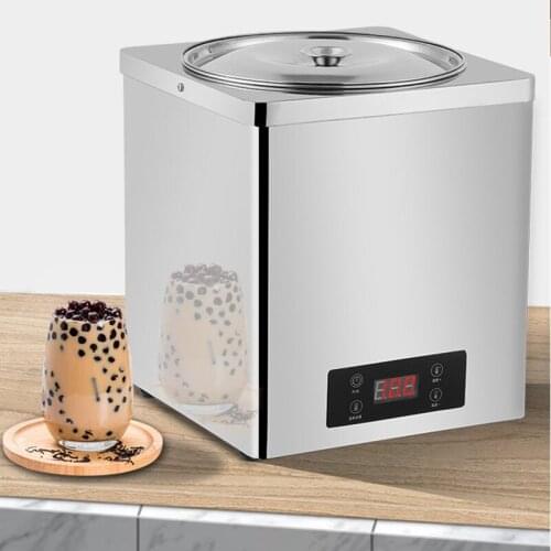 3L Insulation Pearl Pot Commercial Sago Balls Taro Mud Electronic Warm Soup Pot 220v 300W-600W Brown Sugar Pearl