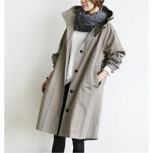 Женские куртки с капюшоном Johnature China At AliExpress