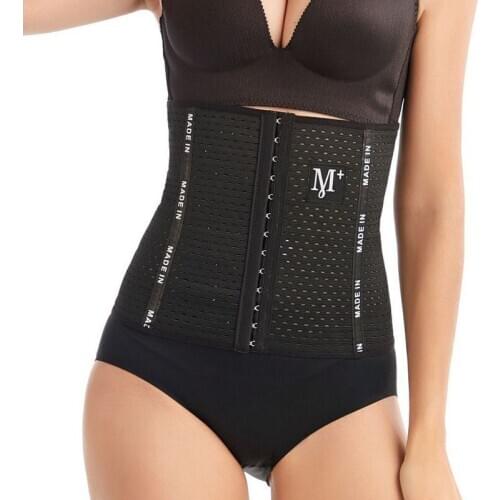 Womens Weight Loss Waist Trainer Slimming Reducer Belt Latex Corset Body Shaper