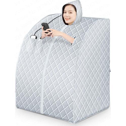 Outside Sweat Steamer Single Detox Steaming Room Home Adult Body Sweating Sauna Box Full Moon Dry Steaming Machine Home Sauna