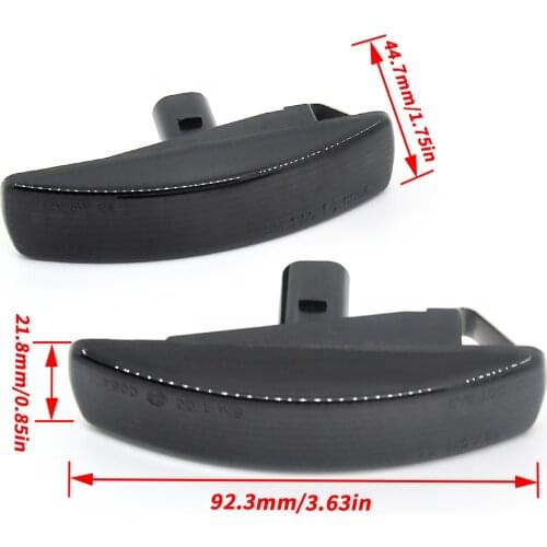 Pair Amber Car LED Side Marker Light For Land Rover Range Rover Sport Discovery LR3 LR4 Freelander LR2 Turn Signal Lamp