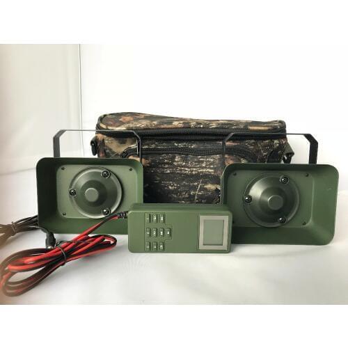 PDDHKK Hunting Decoys Bird Caller With TWO 60W 160dB Loud speakers metal material and waterproof Mp3 Bird Sound Loudspeaker