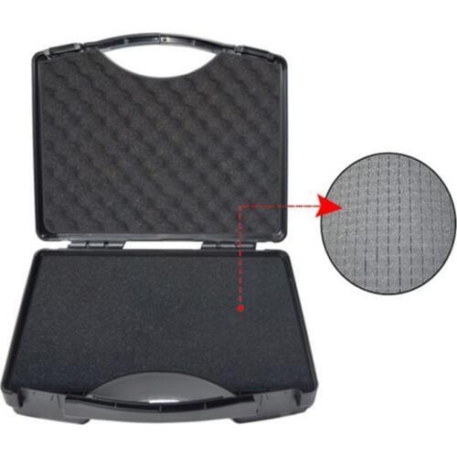 SQ2516 Portable Blow Mold Hard Plastic Tool Case with foam