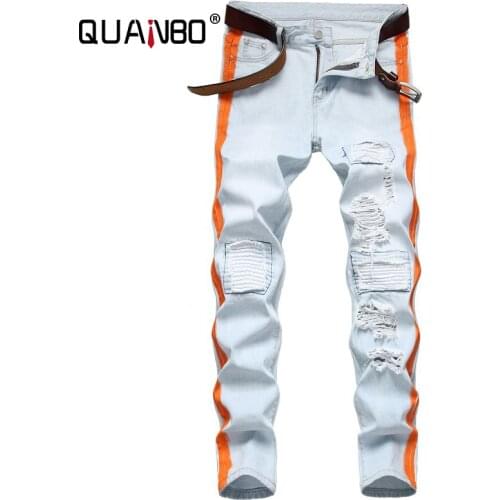 Ripped Jeans For Men QUANBO China